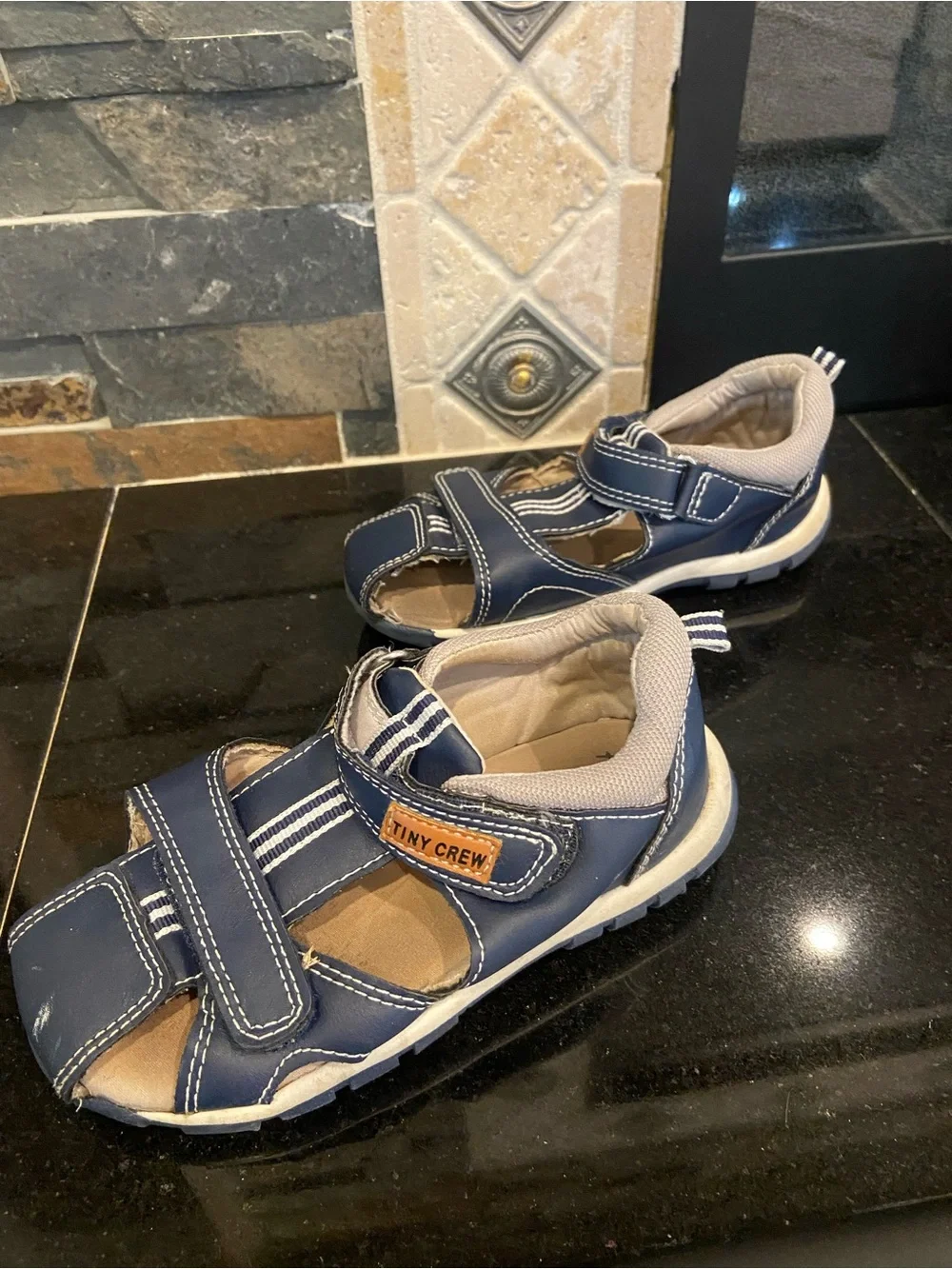 H&M Navy Blue Toddlers' Closed-Toe Sandals